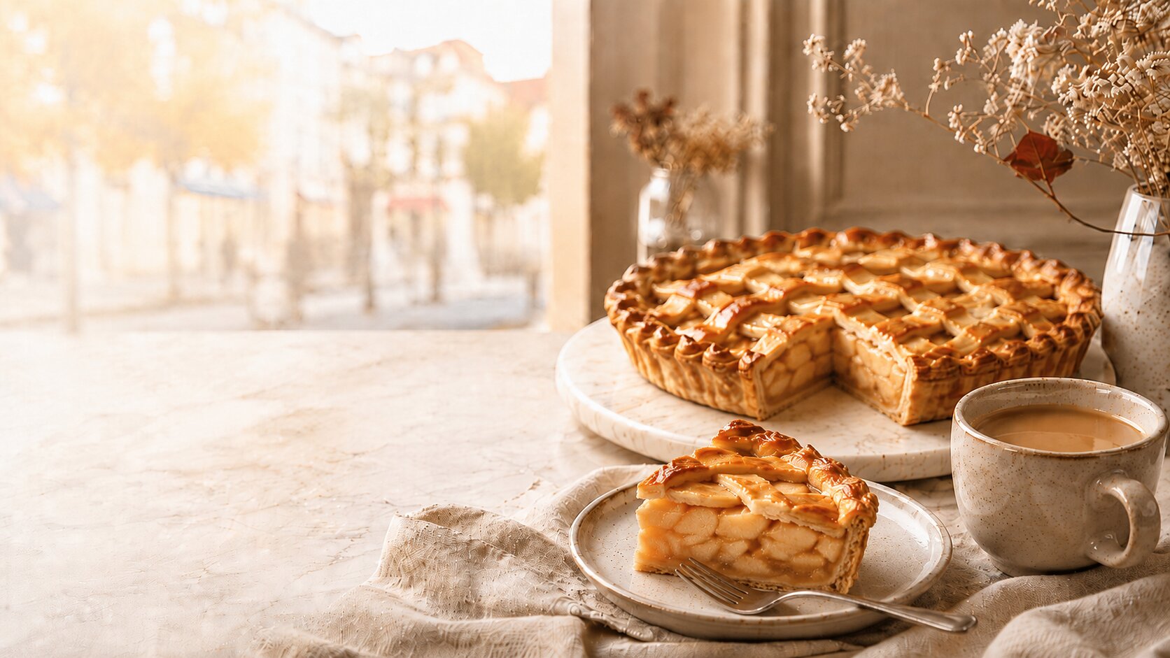 HANA signature apple pie
